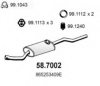 ASSO 58.7002 End Silencer